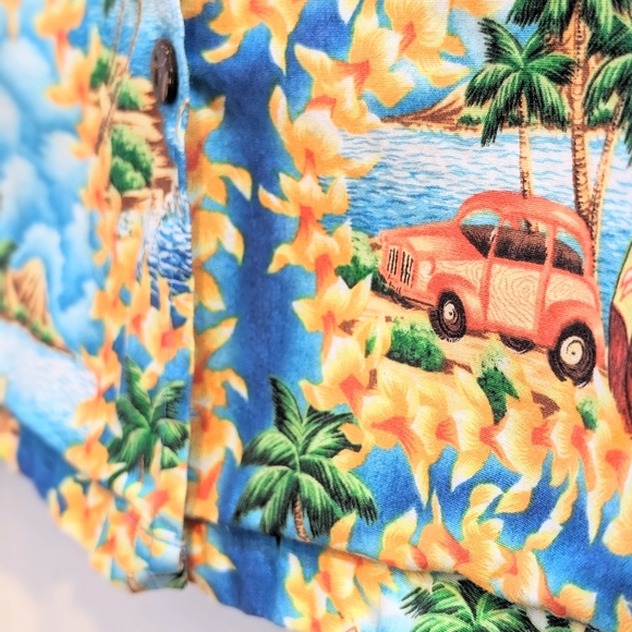 Hilo Hattie Hawaii Original Vtg Cotton Tropical Beach Vacation Shirt, S. HP! - Picture 12 of 15